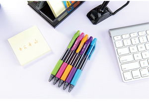 探索史泰博AH854E按動式中性筆6色套裝 多彩書寫，品質(zhì)與價(jià)格的完美結(jié)合